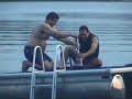 Mentos Diet Coke on Raft