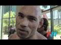 CYBORG SANTOS  OPEN WORKOUT FEDOR IS NUMBER ONE FIGHTER