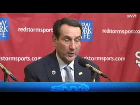 Video: Coack K wins 1K against St. John's