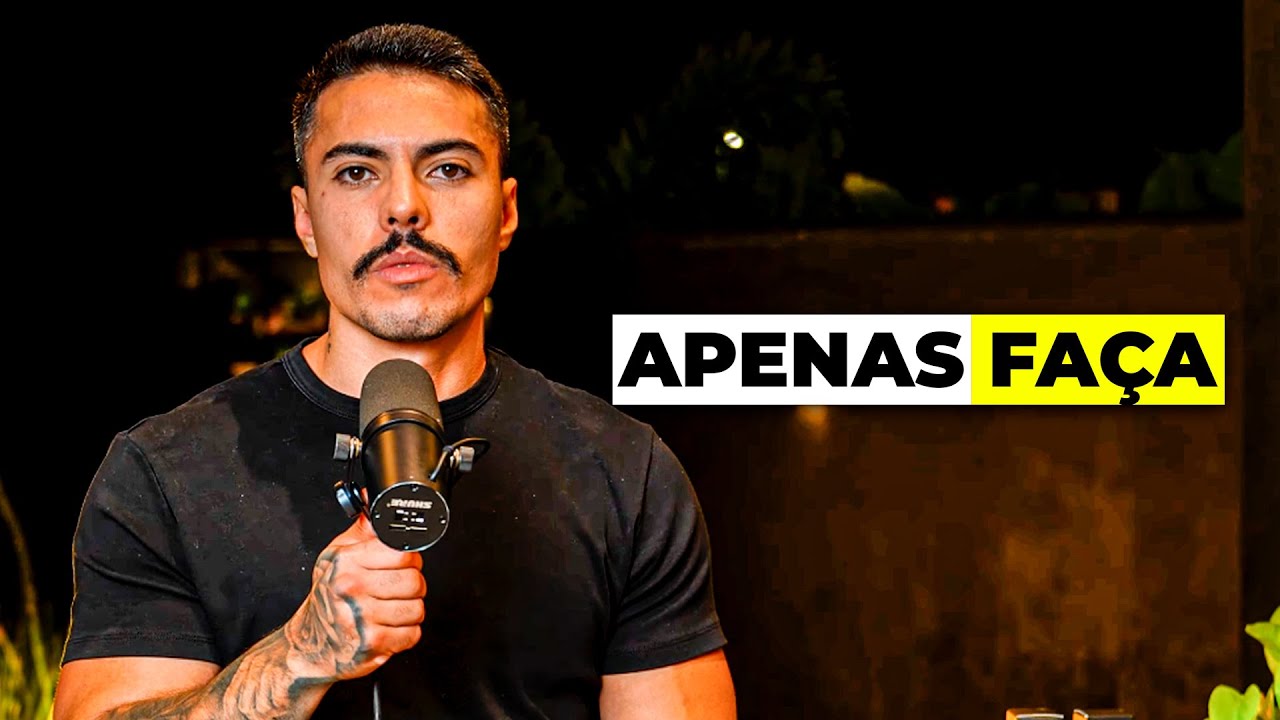 FAÇA SOZINHO, FAÇA QUEBRADO, FAÇA CANSADO, FAÇA COM MEDO.