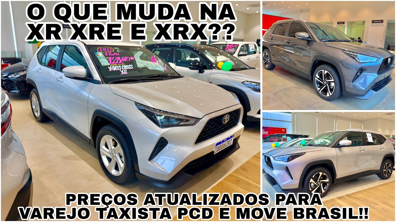 TOYOTA YARIS CROSS 2026 | DIFERENÇAS ENTRE VERSÕES E PREÇOS ATUALIZADOS!!