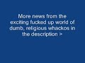 More fun religious news More fun religious news