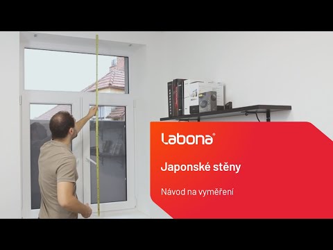 Návod na vyměření japonské stěny