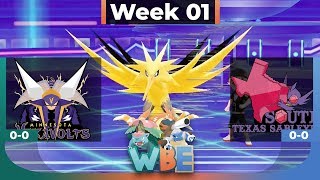 OUR FIRST LET'S GO BATTLE! Minnesota Vikavolts vs South Texas Sableyes! WBE Week 1 - Pokemon LGPE by aDrive