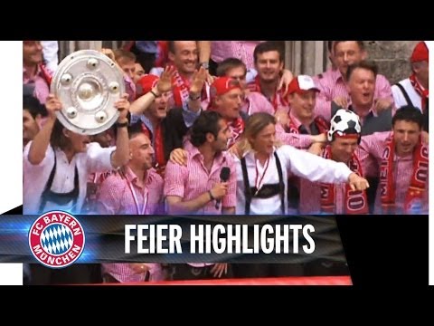 Meisterfeier Highlights Autokorso & Rathausbalkon