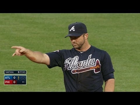 Video: Uggla throws from his knees to retire Gwynn