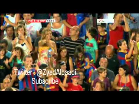 هدف ميسي الاولي ضد نابولي