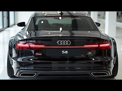 Audi S8 2025 mới - Sự sang trọng được đánh giá thấp với một cú đấm 563 mã lực!