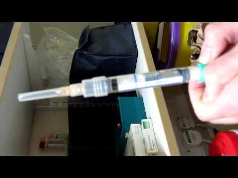 how to administer depot injection