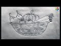 The Best 14 Easy Simple Vegetable Basket Drawing