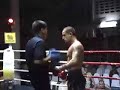 Michael (Tiger Muay Thai) scores 1st round KO