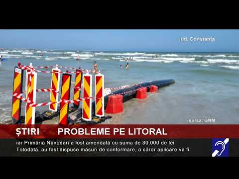 Probleme de mediu, pe litoral