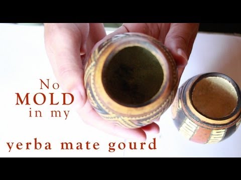 how to cure mate gourd