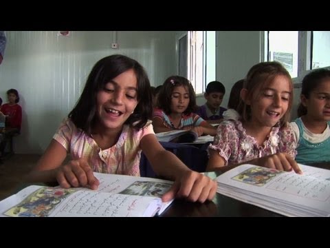 kurds - For Syrian Kurds, the Domiz camp in Iraqi Kurdistan can offer wildly different fates. Sidra is studying