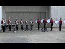 West drumline playing variations on 8 on a hand and an accent to tap ex. called 9/8