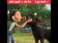 छोटी लड़की 👩‍🏭 और बैल 🐂 की दोस्ती | New animation movie | #shorts #animationmovie