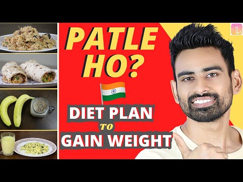 Full Day Indian Diet Plan Weight Gain के लिये (आसान और असरदार) | Fit Tuber Hindi