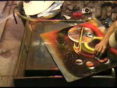 how to paint saturn v