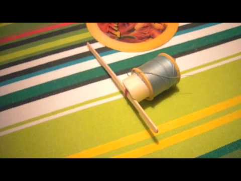 Cotton reel car