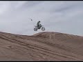 12/16/2007 Glamis on my new KX450F