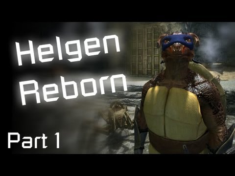 skyrim - We delve into an awesome quest mod...but first some history! Helgen Reborn by Mike Hancho aka Balok http://skyrim.nexusmods.com/mods/35841//? TMNT Armor by H...