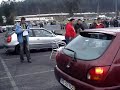 toyota corolla rda vs ford fiesta rda provas de aceleracao baltar 2011