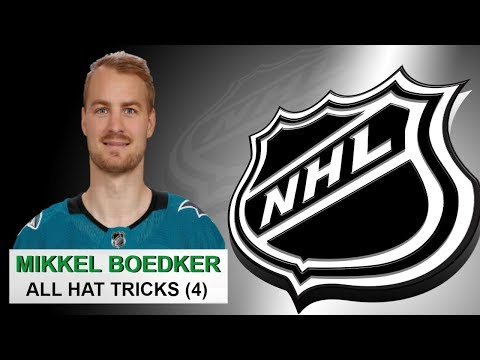 All 4 Hat Tricks by Mikkel Boedker
