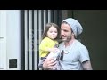 it's been a while since the 3 of them have been together in paris.the beautiful beckham family victoria beckham, david beckham and baby daughter harper beckh...