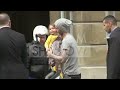 it's been a while since the 3 of them have been together in paris.the beautiful beckham family victoria beckham, david beckham and baby daughter harper beckh...