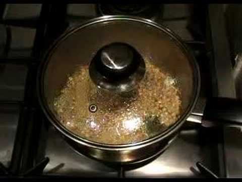 Popcorn - A video that shows how to make popcorn on your stove, which is better tasting and healthier than microwaved popcorn.