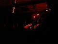 apostle of hustle performs haul away live in edmonton, october 26, 2007
--- i don't think i have ever felt so comparatively short at a show, so my view of the stage was not that great.
