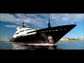 Megayacht Alfa Nero - a fantastic black yacht