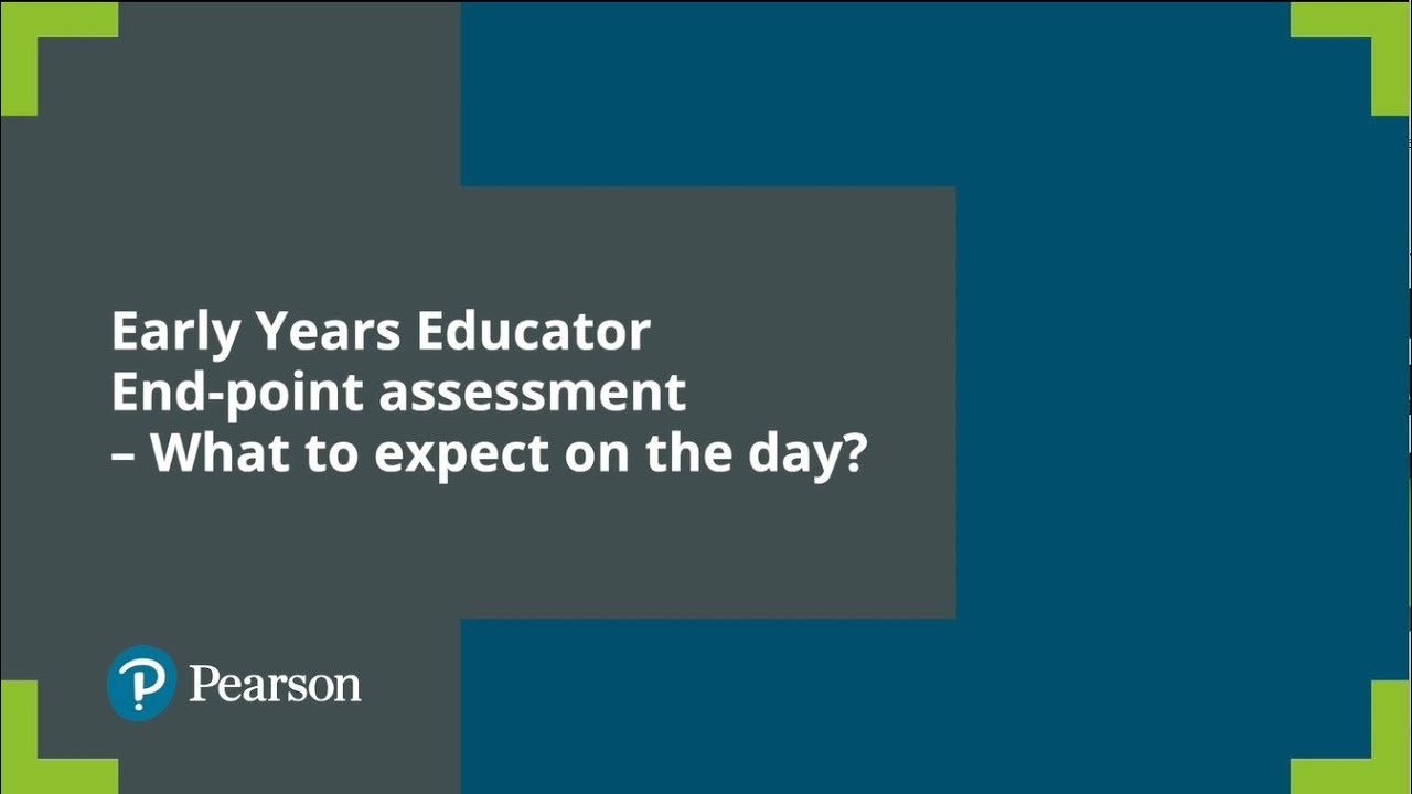Early Years Educator End-point assessment | What to expect on the day