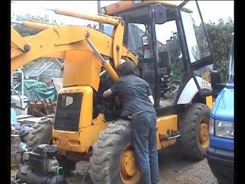 how to bleed a jcb 3cx