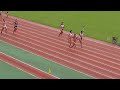 20100910日本学生陸上女子400mR 2組 渡辺わかな