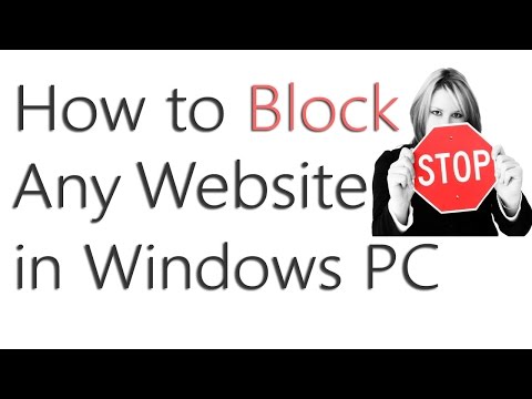 how to block facebook on pc