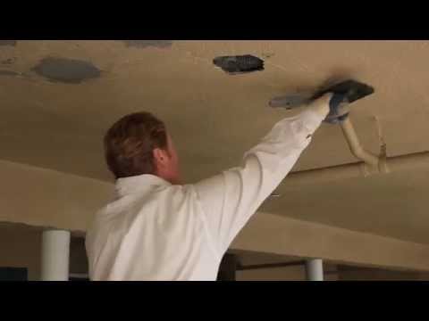 how to patch small stucco hole