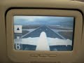 lufthansa airbus a380 takeoff from inseat video