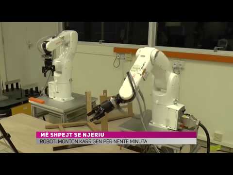 Më shpejt se njeriu, roboti monton karrigen për nëntë minuta (Video)