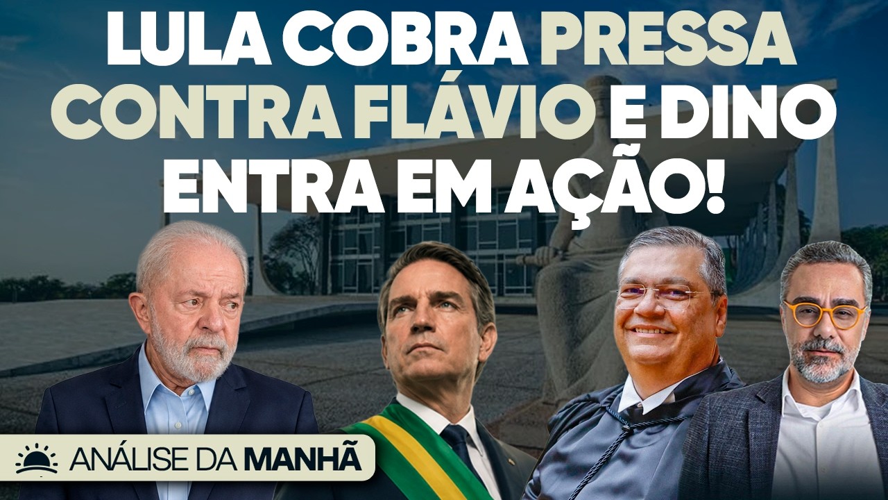 🚨 Dino Ajuda Lula Em Ofensiva Contra Flávio Por Filme de Bolsonaro!