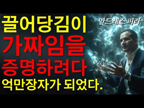 노숙자에서 억만장자가 된 남자. 최고의 '시크릿 실천편' 안드레스 피라의 실제 이야기