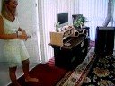 swedish tv-hostess trampling man II