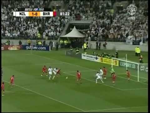 Segundo tiempo del partido Nueva Zelanda vs Bahrain 