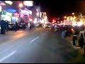 2010 Olympic torch run in Niagara Falls in front of Antica Pizzeria