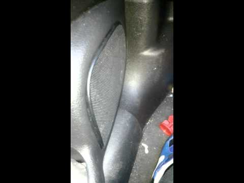 how to change astra h door speakers