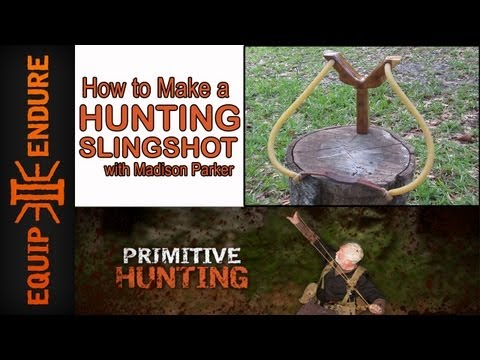 Madison Parker - Here is an introduction video of Madison Parker making board-cut slingshots. Up until about two years ago he had been, for the last 45years, using only Natur...