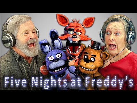 how to react five nights at freddy's