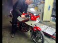 Yamaha RD350 ypvs start na revisie