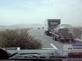 We hit a tumbleweed the size of a VW bug in the middle of the Nevada desert with a H2 Hummer.