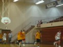 Daulton Splitting Two Defenders
